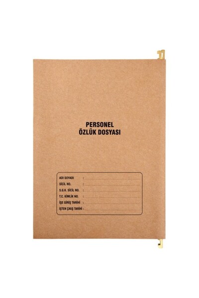 Gülpaş Personel Özlük Dosyası 8 Seperatörlü Askılı D.Çubuk 8 Li 21X30Cm 223