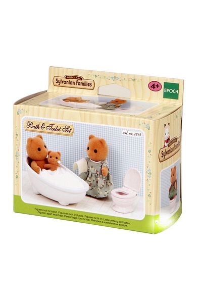 SYLVANIAN FAMILIES Bathroom and Toilet Set-5148