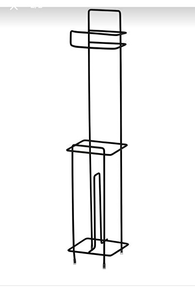 METALAY مرحاض الحمام المرحاض حامل ورق الركيزة استبدال حامل ورق المرحاض ماتي الأسود WC حامل الورق الأسود