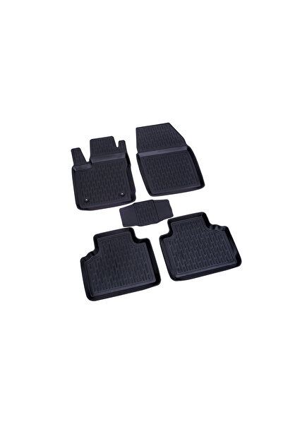 Omsa Ford Tourneo Courier 3D Havuzlu Paspas Siyah 2014-2023 Arası