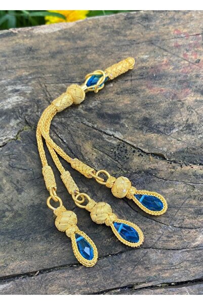 KAZZAZE Bucurie din argint Kazaziye cu piatră zircon turcoaz