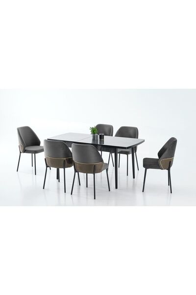 usta mekan Star Gold Yaldızlı - High Gloss MDF Masalı Mutfak Salon Cafe Lokan...