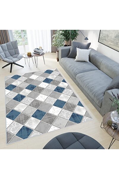 Eliana Home Dijital Baskı Yıkanabilir Kaymaz Taban Salon Halısı Ve Yolluk LNA0421