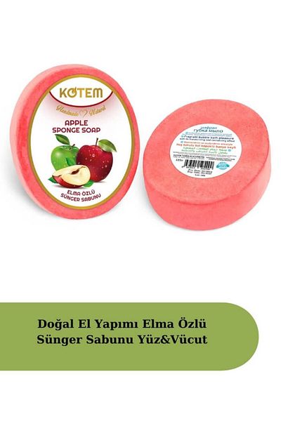 paksa Sponge Shower Soap with Antioxidant Effect and Apple Extract - 125 Gr