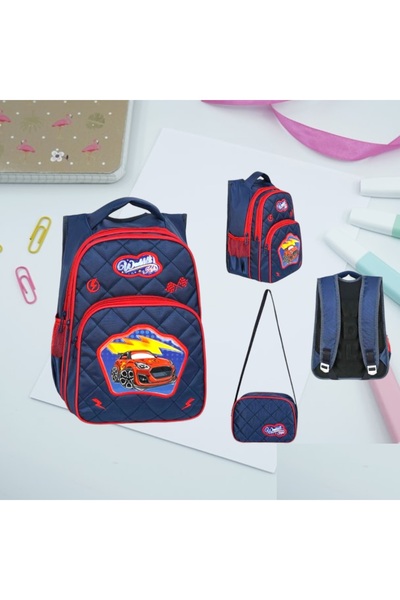 Shopiolog Τσάντα Δημοτικού Σχολείου Waddell - Σετ Τσάντα για το σχολείο και τ...