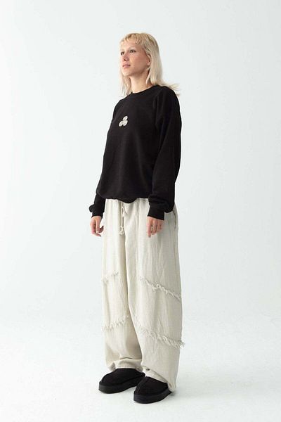 snugbrandwear Beige Flow Pants