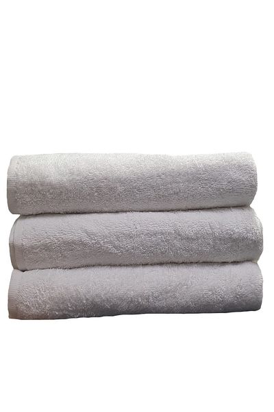 S&R 3 Pieces 90X150 cm White Hotel Bath Towel 620 Grams