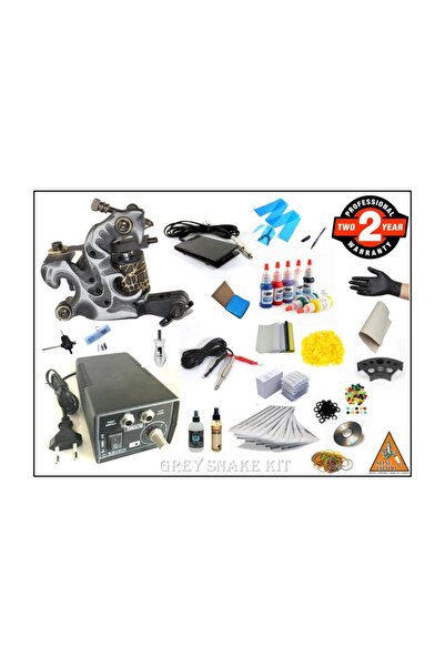 Matrixline Grey Snake Tattoo Dövme Makinası Full Set - Xlinetattoo