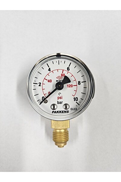 Pakkens ÇAP 50 ALTTAN 10 BAR KURU MANOMETRE - PAKKENS