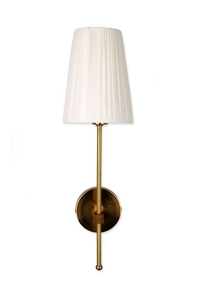 Fivorno Aydınlatma Stick Modern Honey Color Coated Sconce - Buttoned