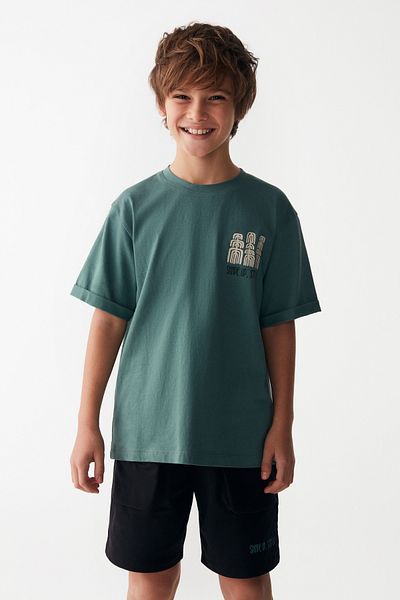 nk kids Pantaloni scurți negri Aegean pentru băiat - NK KIDS BCD 66308