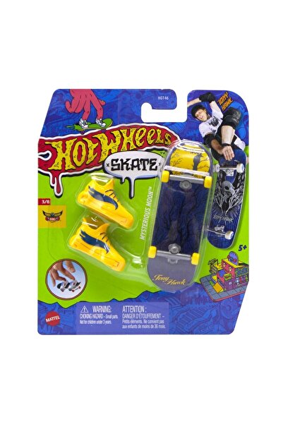HOT WHEELS Skate Parmak Kaykay ve Ayakkabı Mysterious Moon HVJ79