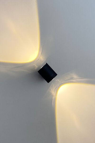 Fivorno Aydınlatma High Spot Profesyonel Serisi Led Çift Yönlü 360 Derece Döner Led Aplik