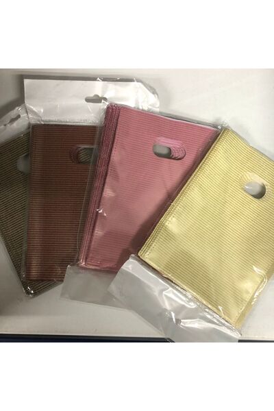 Muka El Geçme Lüks Poşet 12x17 Pakette 50 Ad.