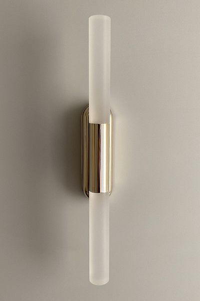 Fivorno Aydınlatma Blur Model Double Arm Silver Color Coated Led Sconce