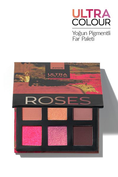 AVON Ultra Color Roses Eyeshadow Palette