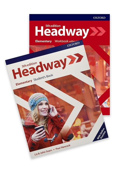 OXFORD UNIVERSITY PRESS Headway Elementary Students Book with Online Practice + Workbook without Key (5th Edition)