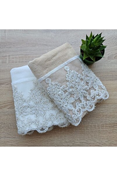 Çeyiz Bahçesi amarus оксамитовий подвійний рушник для рук 50 × 90