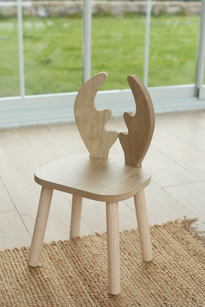 The Mimar The Deer Sandalye (geyik Çocuk Montessori Çalışma Sandalyesi)
