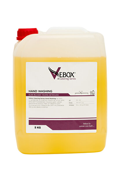 VEBOX Elde Bulaşık Deterjanı Ultra Yoğun Kıvamlı 5 Lt