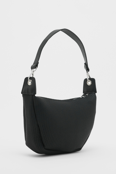 ALTUDA Geantă de umăr pentru femei cu model de paie - Sumy cu curea încrucișată