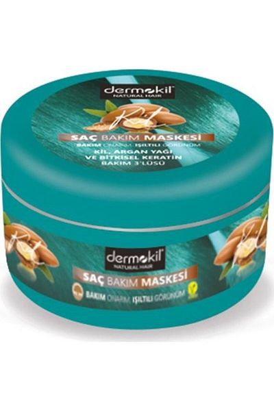Dermokil Clay, Argan and Herbal Keratin Hair Mask 300 ml