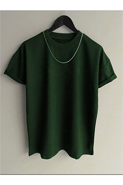 PALPİTO Μπλουζάκι Unisex Nefti Green Oversize