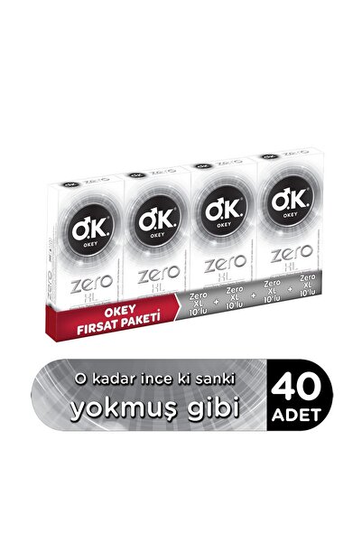 Okey Zero Xl 40'lı Prezervatif
