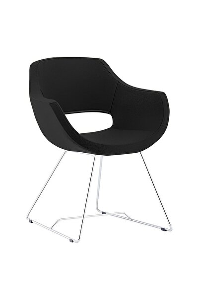 Genel Markalar Ultra Krom Metal Ayak Poliüretan Sünger Dokuma Kumaş Rahat Ofi...