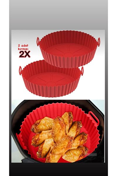 Ayfield Store Airfryer Silicone Cooking Mold, Air Fryer Mold, Airfryer Accessory, Compatible with All Airfryers