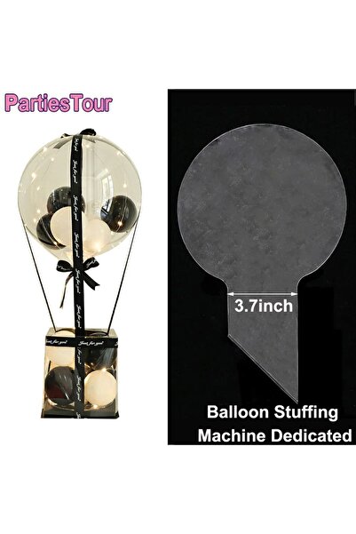 Baloncum Ağzı Geniş Seffaf Bobo Balon