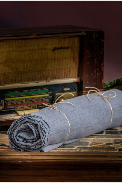 Latuda Concept Koltuk Örtüsü | Çekyat Örtüsü | Koltuk Şalı 175x300 Mikrofiber Şönil Çift Taraflı Kaymaz | Gri