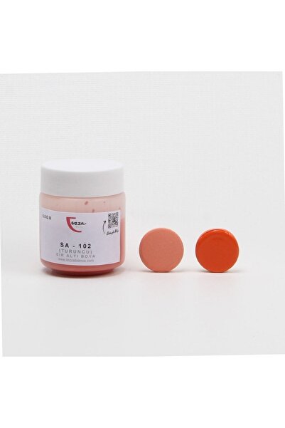 Tezza Bianca Sır Altı Seramik Boya Çini & Porselen Turuncu / Sa 102 50 Gr.