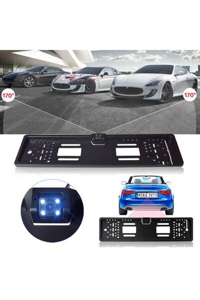 WİNOXX Geri Görüş Kamerası Plakalık 4 Aydınlatma Ledli
