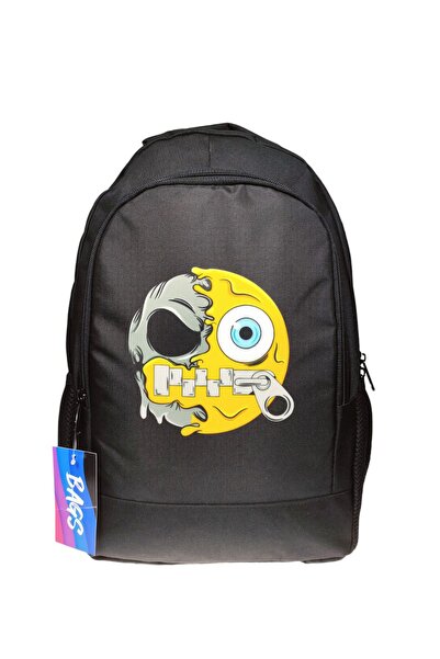 Dadacuq Cennec pretinac za laptop Emoji Štampano unisex dvooka škola S Ranac ...