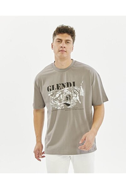 Rey Polo Glendi Oversize Printed T-Shirt