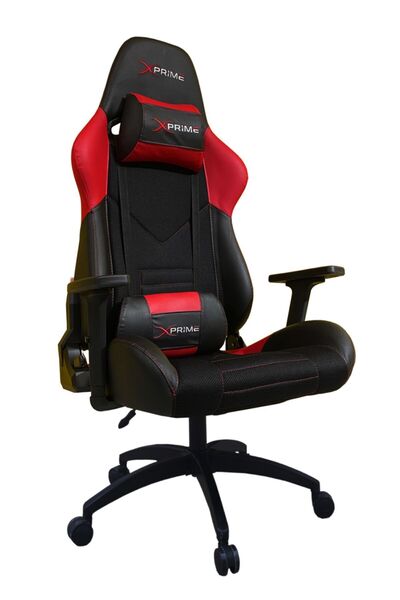 XPRİME King Fabric Oyuncu Koltuğu Kırmızı
