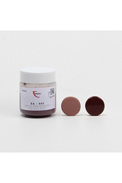 Tezza Bianca Sır Altı Seramik Boya Çini & Porselen Koyu Kahve / Sa 505 50 Gr.