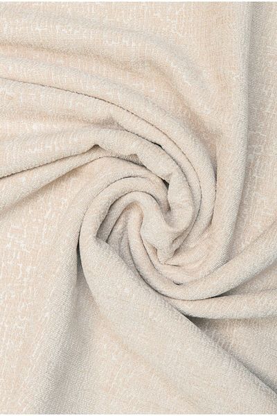 Latuda Concept 175x215 Jacquard Non-Slip Sofa Cover - Cream Sofa Shawl and Sofa Bed Cover