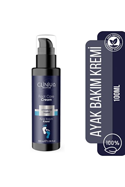 cliniva Nemlendirici & Besleyici Ayak Bakım Kremi – Kuruluk ve Sertleşmiş Der...