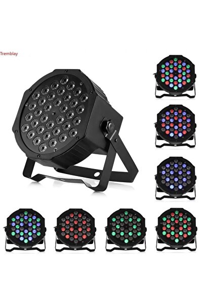 fortrek 54x3w Rgbw Çakarlı Led Rgb 3ın1 Led Dj Disko Işık Dmx512 Etkisi Küçük...