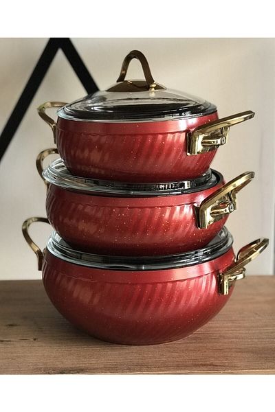Özkent Hira Casserole 6 Piece Set