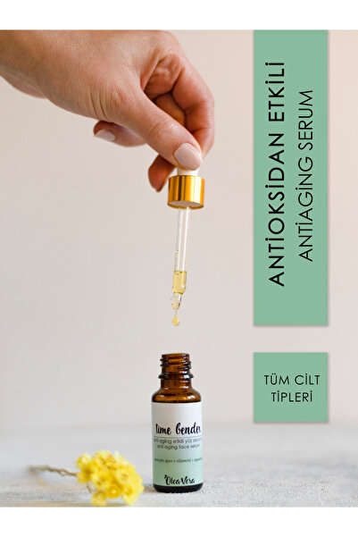 Olea Vera Time Bender Antiaging Etkili Doğal Yüz Serumu