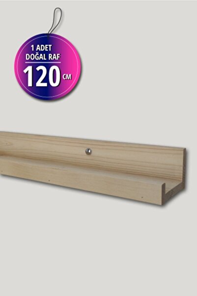 Loolpi Home - Çerçeve Rafı 120 Cm Doğal Ahşap Dekoratif Farklı Ölçülerde Çok ...