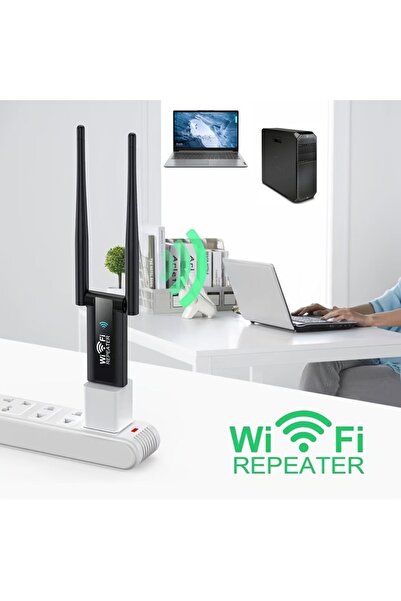 Havana 300Mbps USB kablosuz WiFi Alıcı genişletici yönlendirici WiFi sinyal amplifikatörü uzun