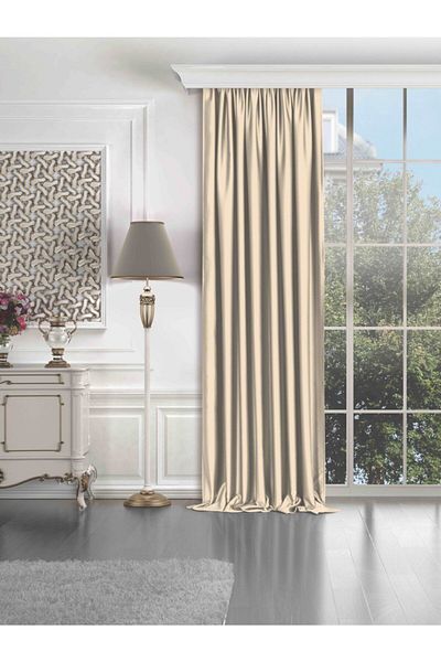 Perle Quartz Blackout Dark Beige Color Blackout Curtain