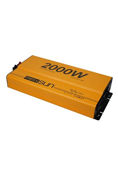 MEXXSUN 12v Volt - 2000w Watt Ats Ups Şarjlı Tam Sinüs Inverter ( Ekranlı )