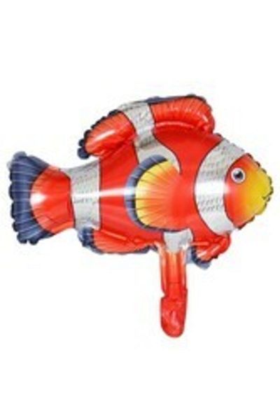 parti sürprizi Red Fish Foil Balloon 71 X 90 Cm