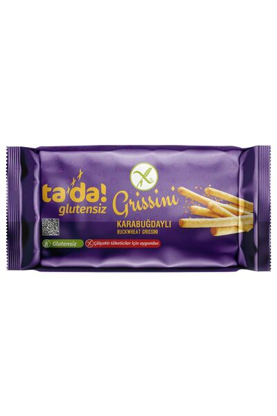 Tada Glutensiz Karabuğdaylı Grissini 75 gr (Çölyaklı Tüketicler İçin Uygun, Lif Kaynağı)