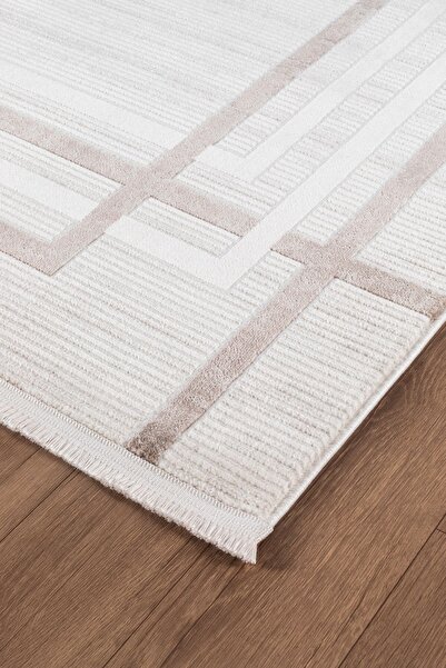 Valery Home Bienal VL Saçaklı Modern Dokuma Halı,Yüksek Kalite Oturma Odası,Salon,Mutfak Halısı